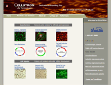 Tablet Screenshot of cellutron.com